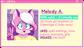 Melody's Dating profile