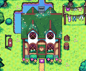 A picture of Melody's house